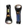 Latarka solarna ładowana słonecznie led powerbank 3 tryby kemping survival - miniatura 1