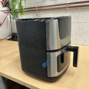 Frytkownica beztłuszczowa 5,5l 1500w duża air fryer piekarnik xl okno 60min - miniatura 7