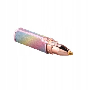 Zestaw trymer depilator do nosa brwi ciała maszynka szczoteczka 2 w 1 usb - miniatura 12