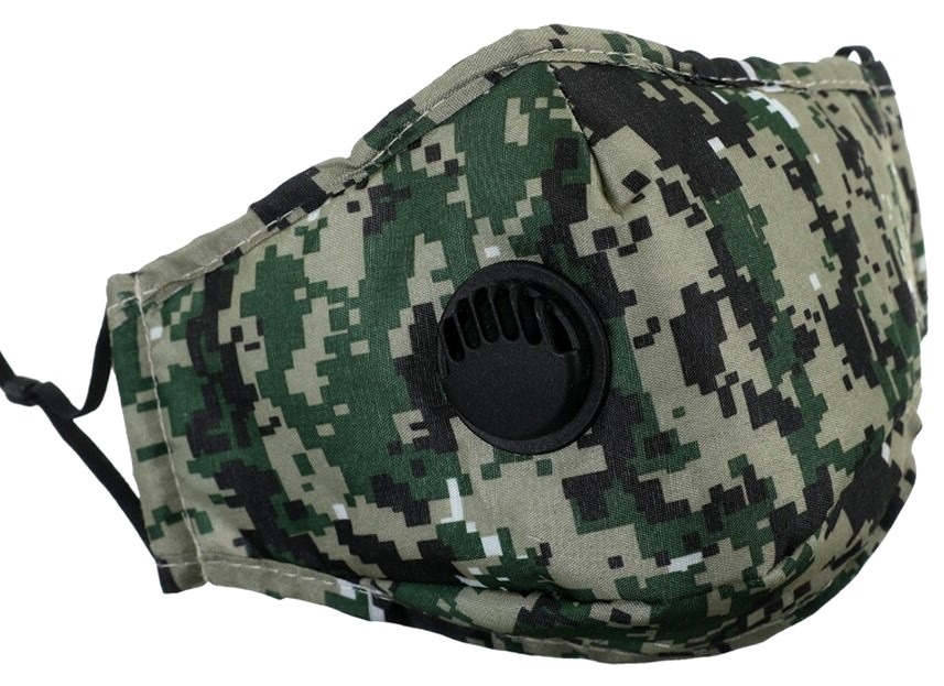 Komplet maska moro + 3x filtr hepa pm 2.5 węgiel