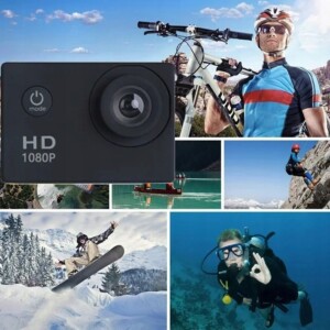Kamera sportowa 1080p full hd 2" akcesoria wodoszczelna ip66 extreme - miniatura 6