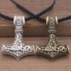 Naszyjnik męski młot thora mjolnir srebrny 125 - miniatura 4