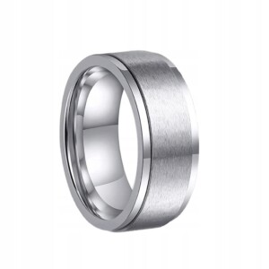 Obrączka pierścień wolframowy wolfring eu25 us11 - miniatura 2