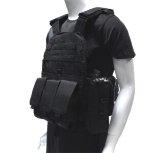 Kamizelka wojskowa taktyczna wojskowa torby 600d molle ładownice green camo - miniatura 4