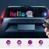 Programowalny wyświetlacz led pixel art full color usb bluetooth aplikacja - miniatura 10