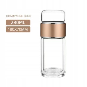 Zaparzacz do herbaty podróżny turystyczny kubek termiczny 280 ml - miniatura 5