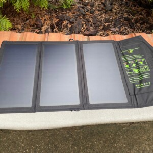 Ładowarka solarna allpowers 21w panele słoneczne najlepsze biwak kemping - miniatura 3