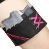 Kabura na udo nogę damska dla kobiet podwiązka na pistolet magazynek róż - miniatura 7