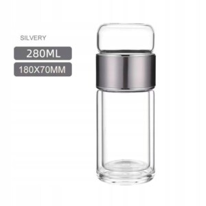 Zaparzacz do herbaty podróżny turystyczny kubek termiczny 280 ml - miniatura 6