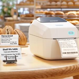 Bezprzewodowa drukarka termiczna mobilna etykiety 180mm/s niimbot k3w wifi - miniatura 12