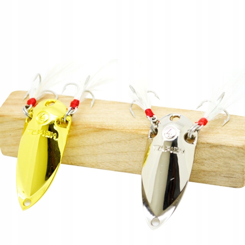 Błystka blacha przynęta wędkarska szczupak sandacz 15g 5,1cm 2 kotwice - obrazek 2