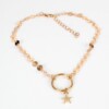 Naszyjnik choker celebrytka długa boho złoty 33 - miniatura 2