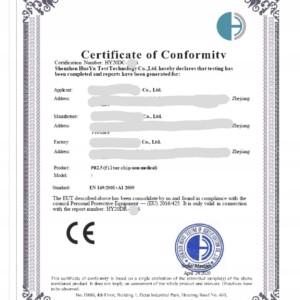 Komplet maska czarna + 3x filtr hepa pm 2.5 węgiel - miniatura 8