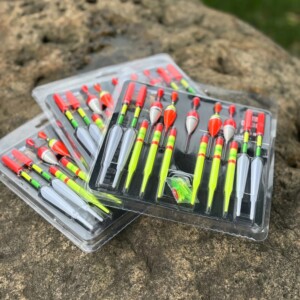 Zestaw spławików wędkarskich 15 sztuk na jeziora rzeki stawy uniwersalne - miniatura 7