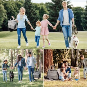 Torba podróżna dla zwierząt organizer dla psa kota na wycieczki komplet xxl - miniatura 10