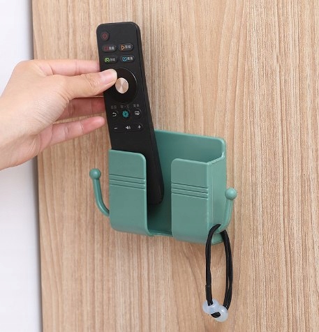 Uniwersalny uchwyt ścienny na telefon piloty kabel półka na ścianę - zdjęcie 15