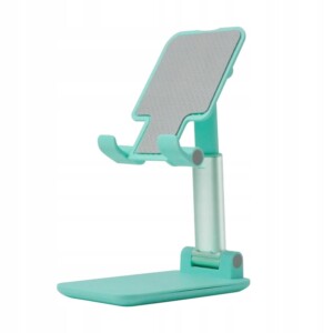 Stojak podstawka uchwyt na tablet telefon na biurko składana 4-13" miętowy - miniatura 3