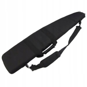 Pokrowiec futerał torba gąbką broń karabin strzelbę magazynki czarna 96cm - miniatura 3