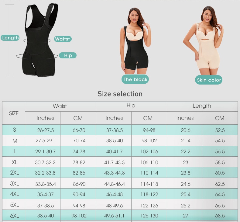 Body wyszczuplające modeluje talię pośladki 15 xl - zdjęcie 10