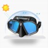 Zestaw maska nurkowa z rurką snorkeling szkło hartowane uchwyt kamera - miniatura 7