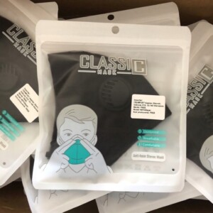 Komplet maska czarna + 3x filtr hepa pm 2.5 węgiel - miniatura 15