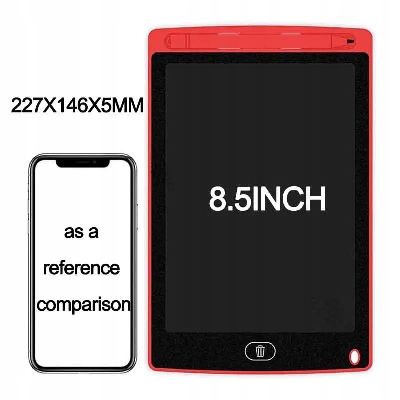 Tablet graficzny do rysowania prezent dla dzieci zabawka multikolor - obrazek 6