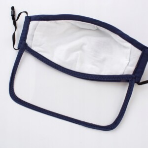 Komplet maska z przyłbica + 3x filtr pm 2.5 - miniatura 2