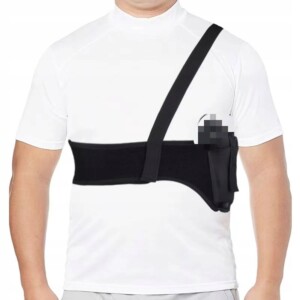 Kabura pistolet broń piersiowa naramienna pod ramię do ukrytego noszenia - miniatura 1