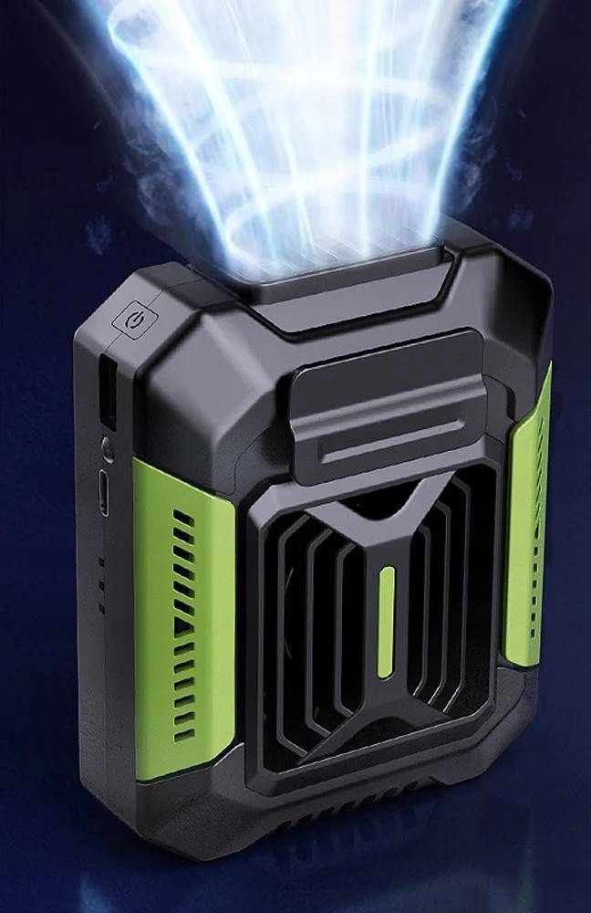 Wiatrak mobilny turystyczny usb wentylator kemping sportowy na pasek 24h - obrazek 13