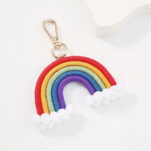 Brelok do kluczy torebki tęcza pride lgbt 486 - miniatura 3