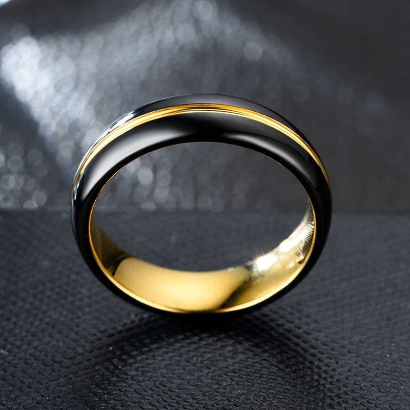 Obrączka pierścień z wolframu wolfring eu25 us11 - obrazek 8