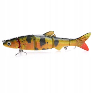 Wobler przynęta wędkarska szczupak sandacz łamany skuteczny 38g 16cm xl