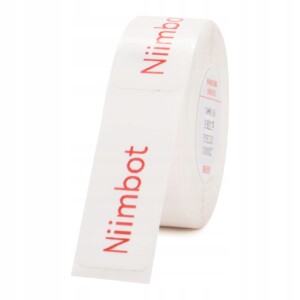 Niimbot naklejki seria d 14*30mm czerwony wydruk - miniatura 1