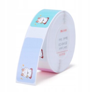 Niimbot naklejki seria d 14*30mm cute1 zwierzątka - miniatura 2