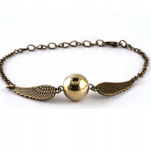 Bransoletka złoty znicz insygnia film harry 160