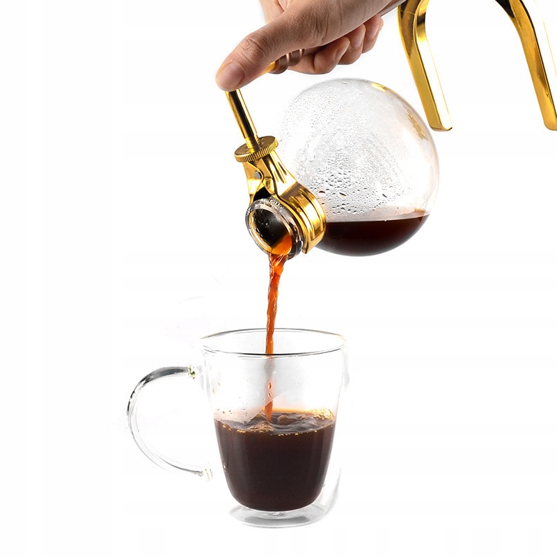 Ekspres do kawy podróżny turystyczny podciśnieniowy zabytkowy retro czajnik - zdjęcie 9