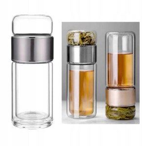 Zaparzacz do herbaty podróżny turystyczny kubek termiczny 280 ml