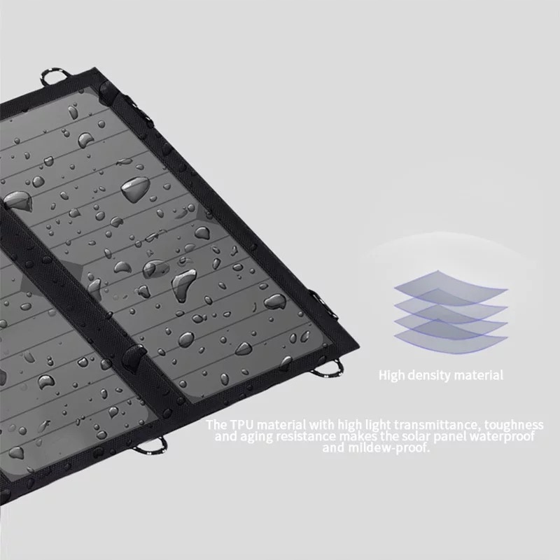 Panel solarny fotowoltaiczny allpowers 100w na camping do namiotu - obrazek 7