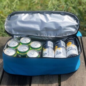Torba plażowa wielofunkcyjna na piknik zakupy plażę komora termiczna 31l - miniatura 14
