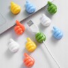 Organizer do kabli zestaw 5 sztuk pięść ręka ok kolorowy mix klucze - miniatura 8