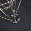 Naszyjnik srebrny rybak marynarz kotwica 313 - miniatura 10