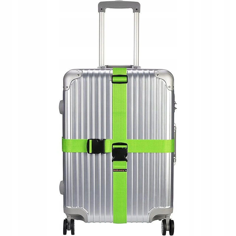 Pasy zabezpieczające na walizkę podróżne do bagażu rejestrowanego 2 sztuki - zdjęcie 2