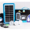 Ładowarka solarna powerbank panel solar kempingowy zestaw żarówki xl - miniatura 7