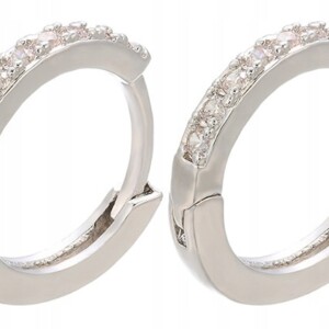 Kolczyki miedziane modne klasyczne k02 srebrne