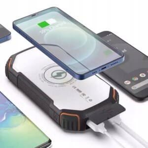 Power bank solarny 20000mah 22,5w panele słoneczne - miniatura 7