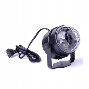 Kula dyskotekowa projektor led disco rgb imprezowy - miniatura 6