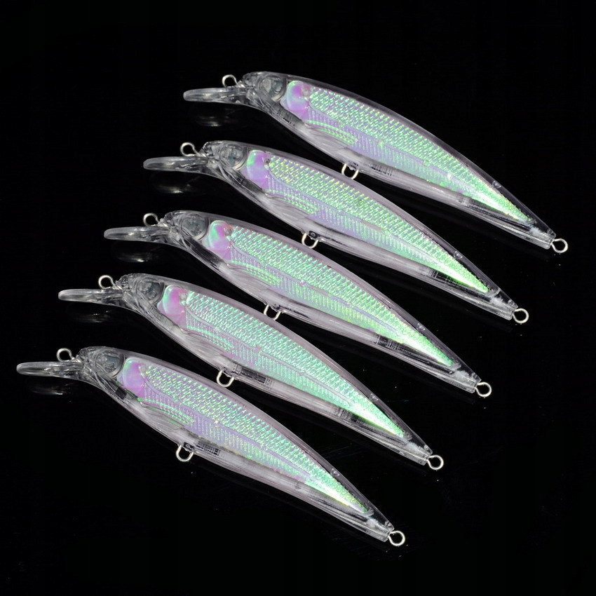 Korpus wobler szczupak sandacz okoń zrób to sam malowania 11cm 11.6g 10szt - zdjęcie 10