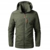 Kurtka męska przeciwdesczowa softshell khaki wodoodporna wiatrówka roz. xxl - miniatura 1