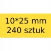 Niimbot etykiety naklejki żółte 10*25mm 240szt - miniatura 1