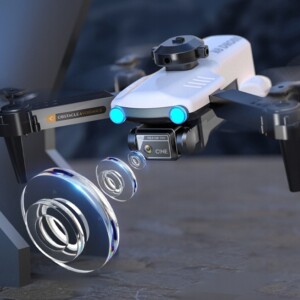 Dron z dwoma kamerami h8 pro gps 4k wifi 3 baterie 2km fpv etui na prezent - miniatura 9